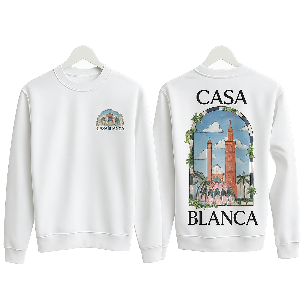 FELPA CASA B BIANCA