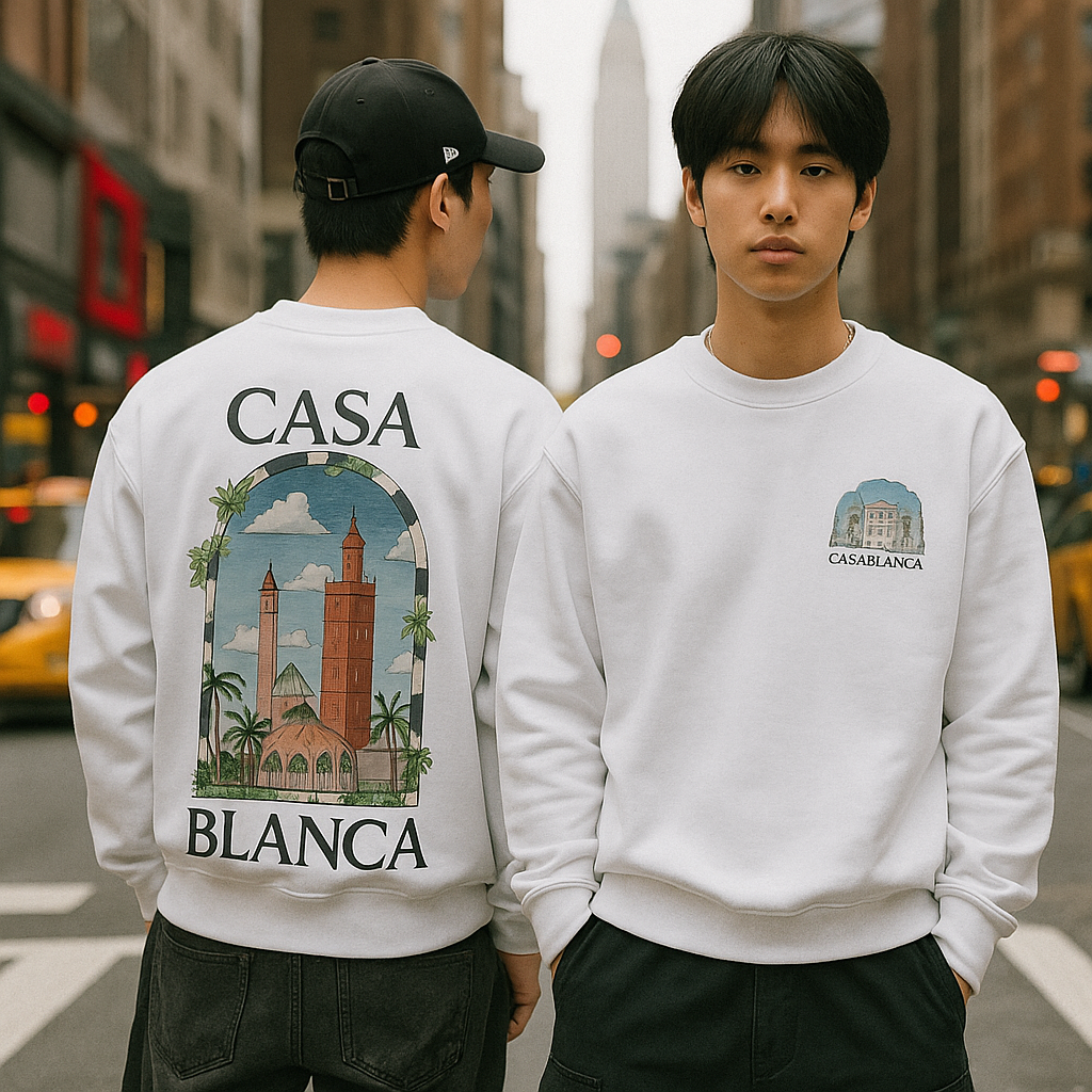 FELPA CASA B BIANCA