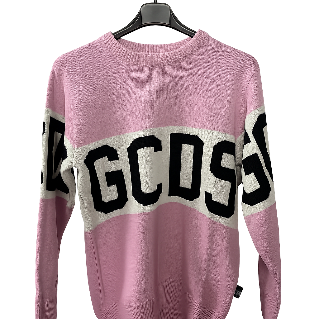 MAGLIONE GIROCCOLO GC ROSA