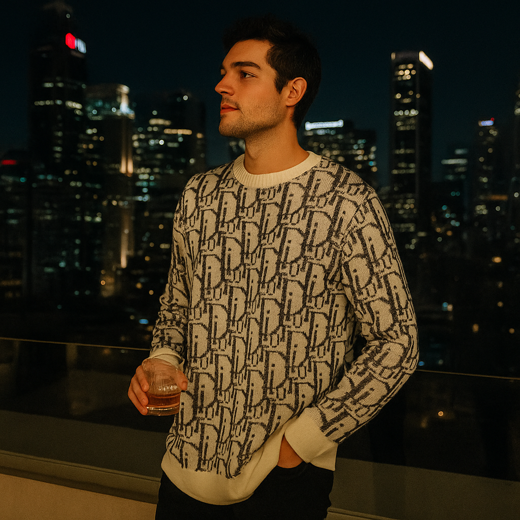 Maglione CD Bianco
