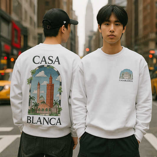 FELPA CASA B BIANCA