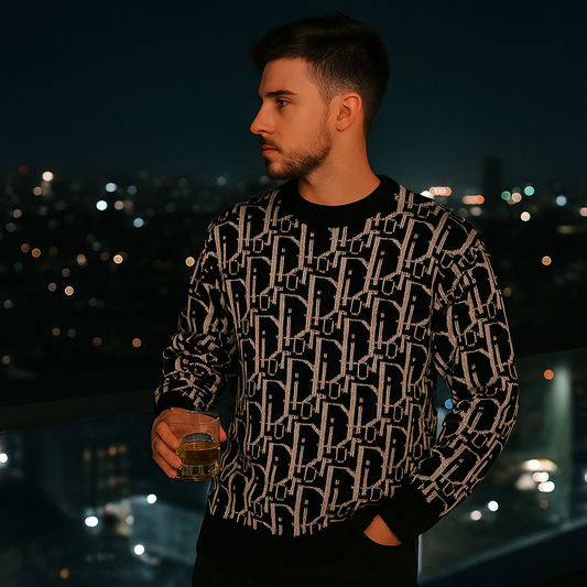 Maglione CD Nero