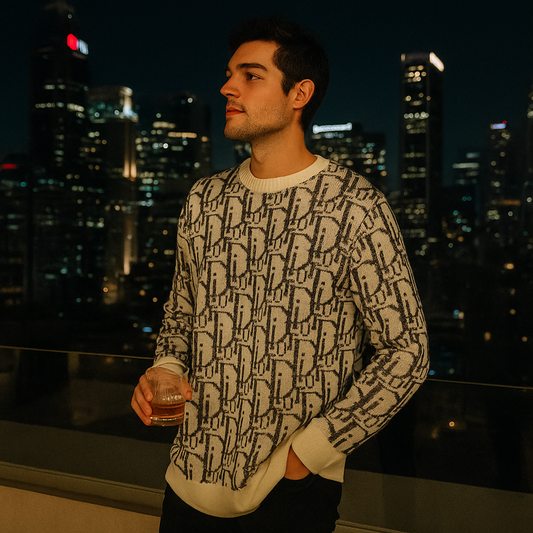 Maglione CD Bianco